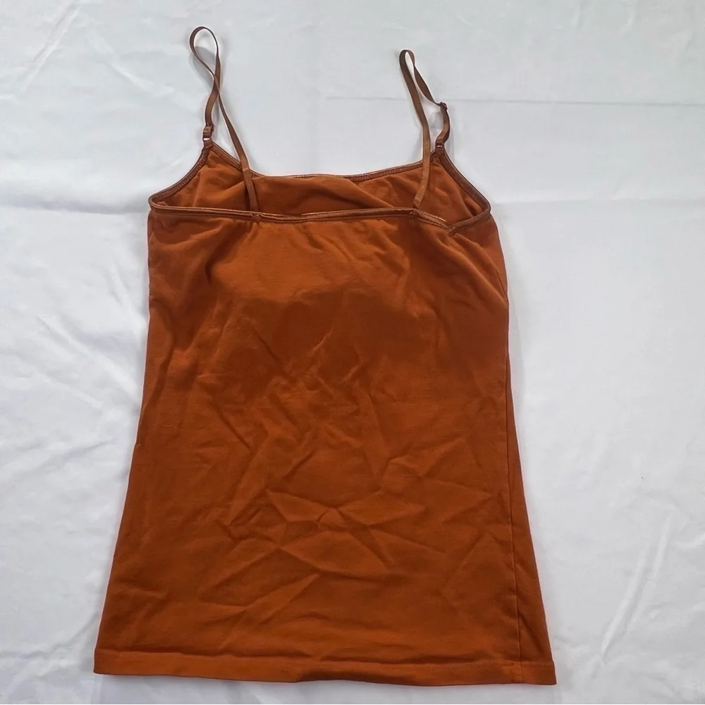 Active Basic - Women’s Spaghetti Strap Top - Small - Burnt Orange